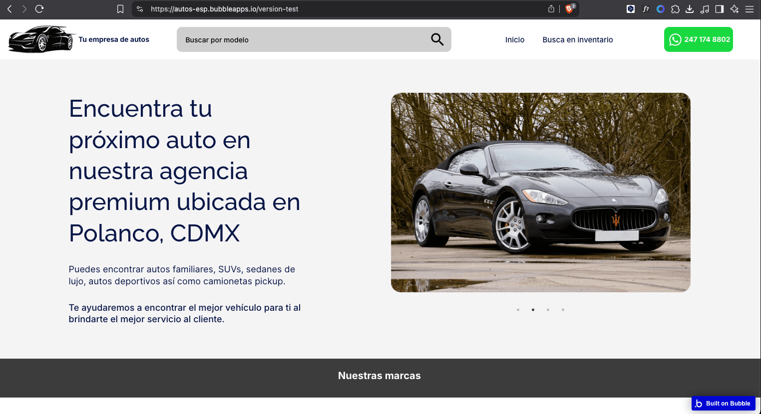 Agencia de autos Premium